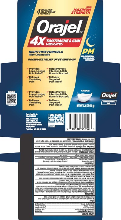 Orajel 4x Pm Cream (Orajel 4x Pm Cream)